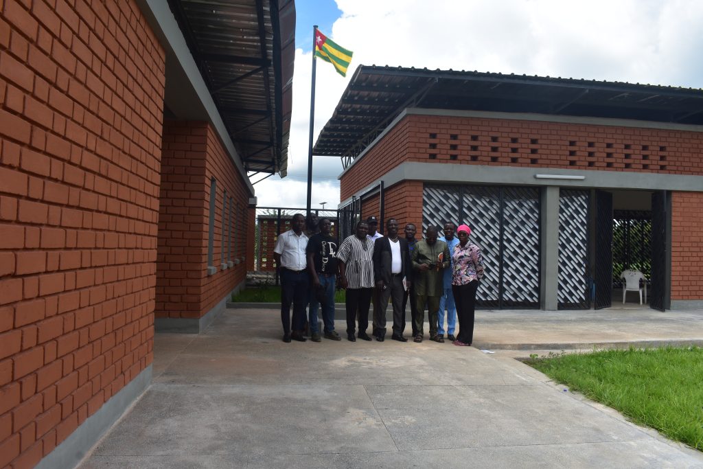 photo d´ensemble lors de la visite de l´ENA et de la GIZ à Guérin-Kouka (Dankpen 1