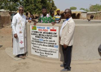 inauguration du forage de Bolpido dans le canton de Nampoch