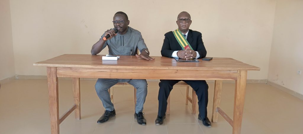 mot d´ouverture du SG  de la préfecture, représentant le Préfet