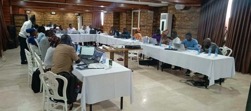 Séance de travail des acteurs communaux