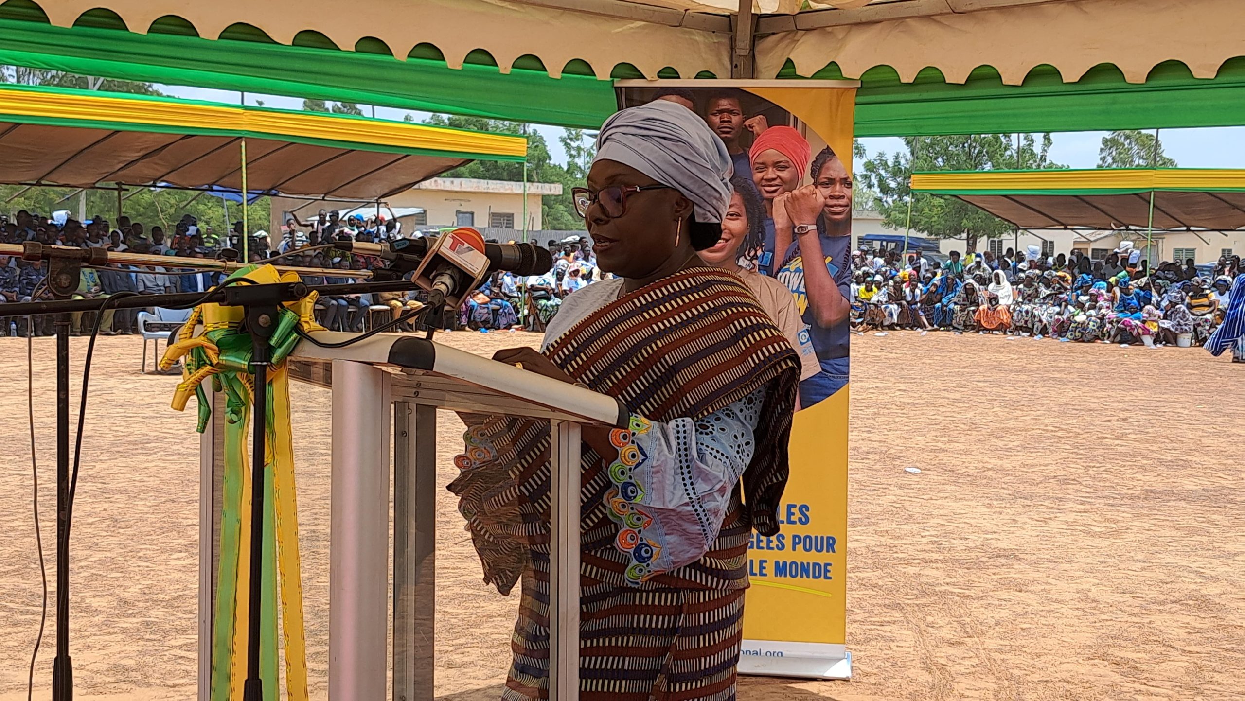 Discours de Madame la Ministre Prof Akossiwa ZINSOU-KLASSOU, Ministre de l’action sociale, de la solidarité et de la promotion de la femme représentant le Chef de l’État